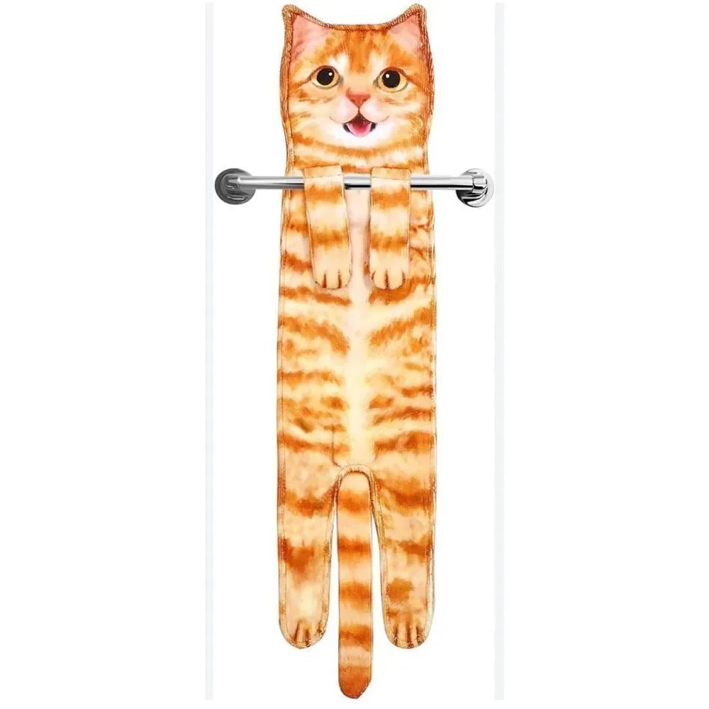 Fun Cat Hand Towel NWOT